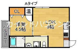 北加賀屋駅 徒歩9分 3階の物件間取画像